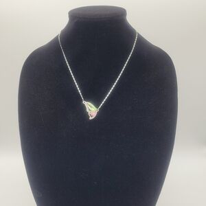 Butterfly Wing Inspired Jeweled Necklace​​​